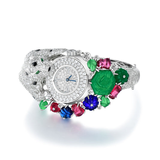 DOWES S925 Silver Luxury High-end Jewelry Watch