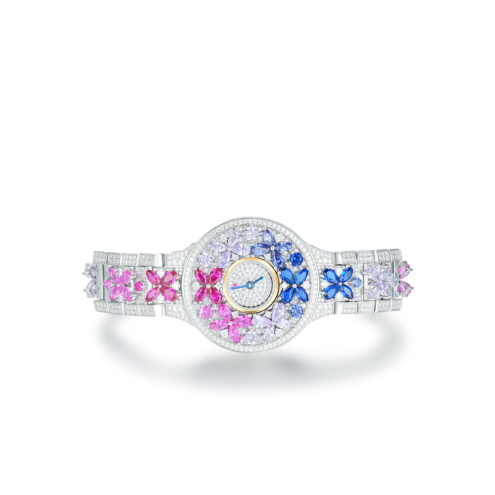DOWES S925 Silver Luxury High-end Jewelry Watch
