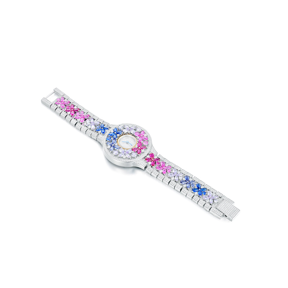 DOWES S925 Silver Luxury High-end Jewelry Watch