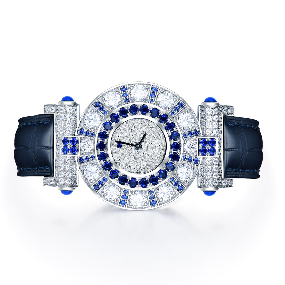 DOWES S925 Silver Luxury High-end Jewelry Watch