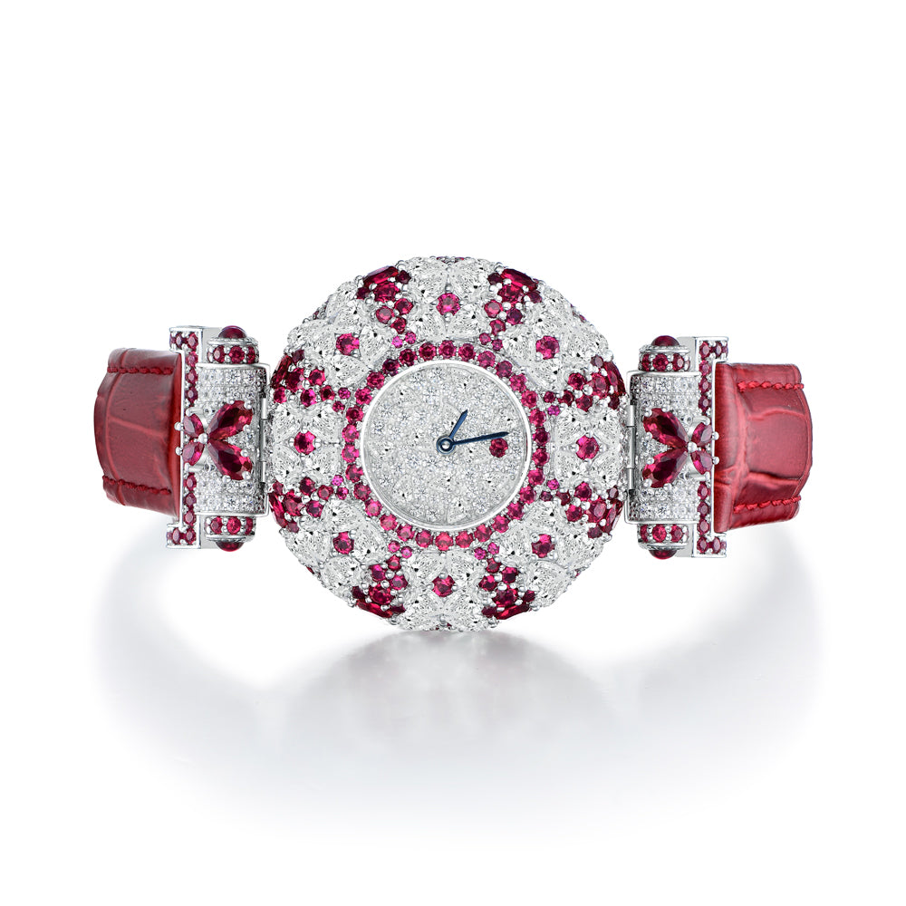 DOWES S925 Silver Luxury High-end Jewelry Watch