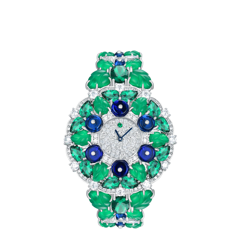 DOWES S925 Silver Luxury High-end Jewelry Watch