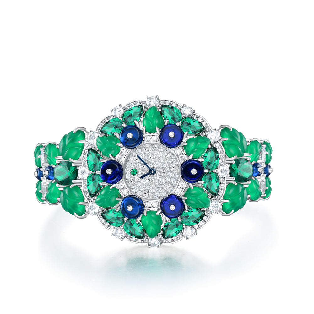 DOWES S925 Silver Luxury High-end Jewelry Watch