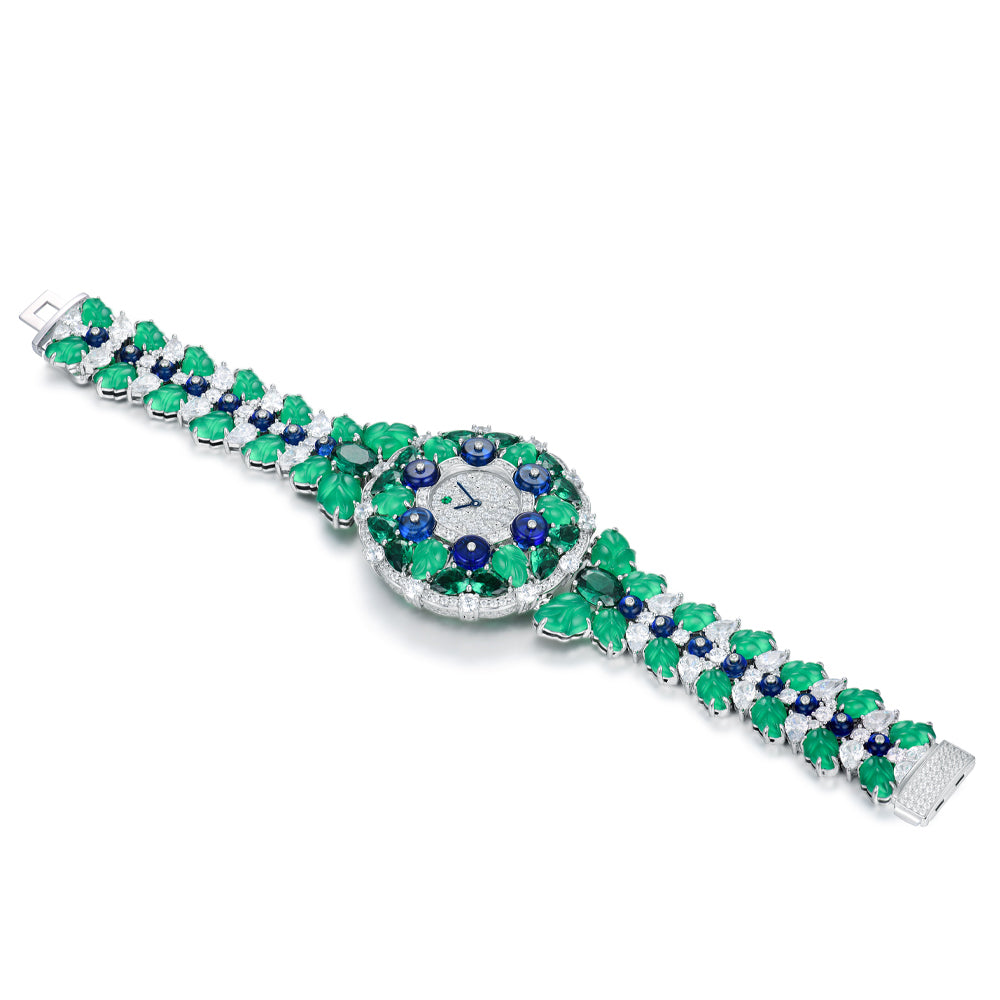 DOWES S925 Silver Luxury High-end Jewelry Watch