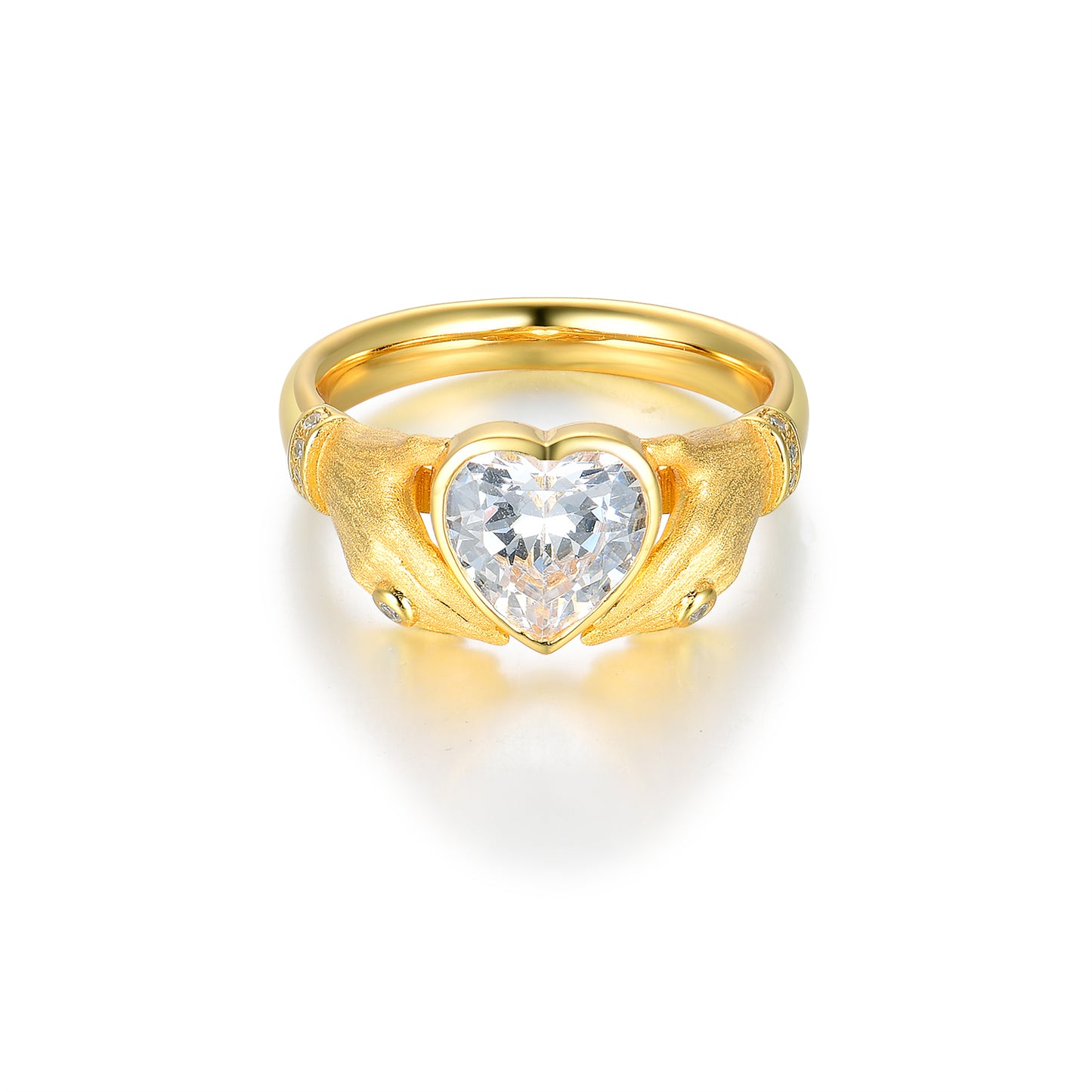 S925 Silver Brushed Multi-Layer Statement Ring