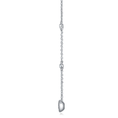 Starlight Station Pendant: 1-3ct Brilliant Moissanite Necklace, The Ethical Diamond Alternative