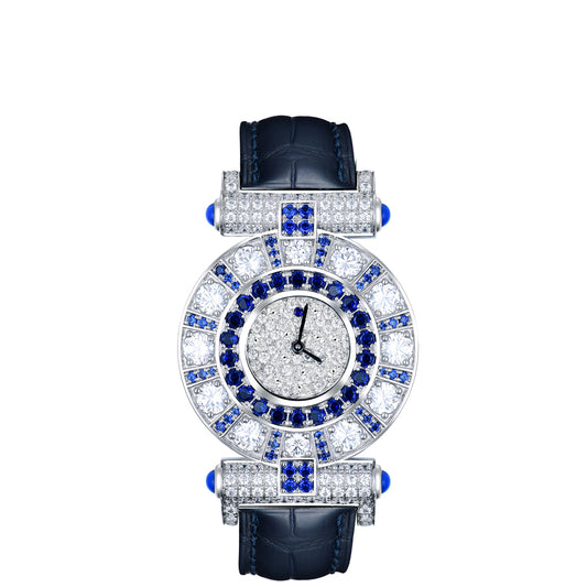 DOWES S925 Silver Luxury High-end Jewelry Watch