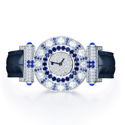 DOWES S925 Silver Luxury High-end Jewelry Watch