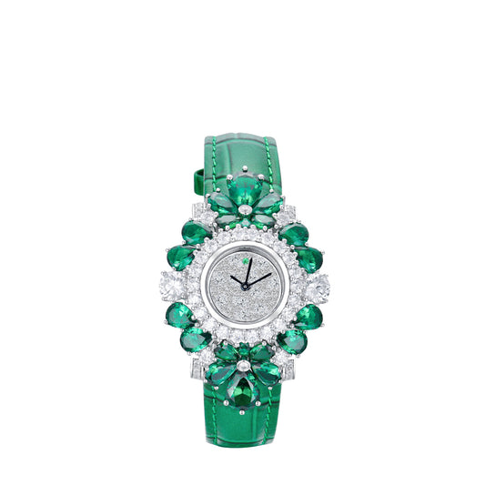 DOWES S925 Silver Luxury High-end Jewelry Watch