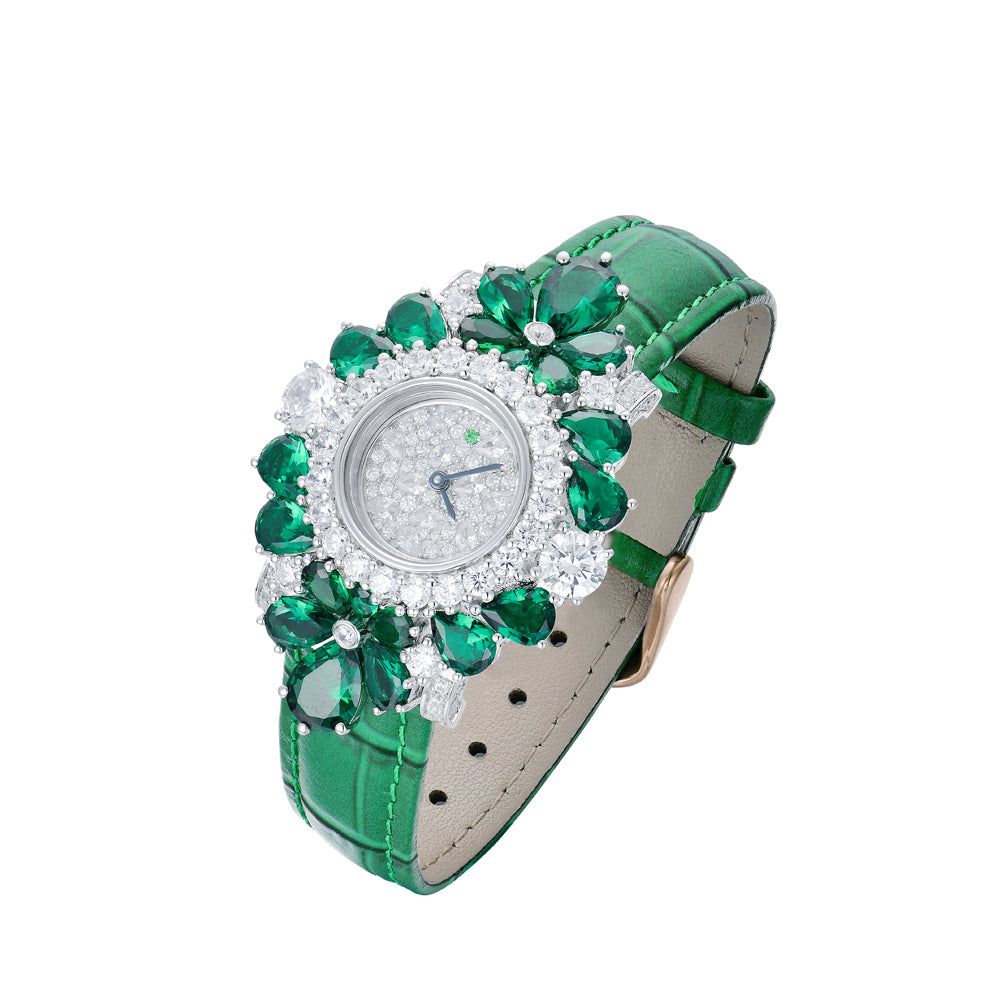 DOWES S925 Silver Luxury High-end Jewelry Watch