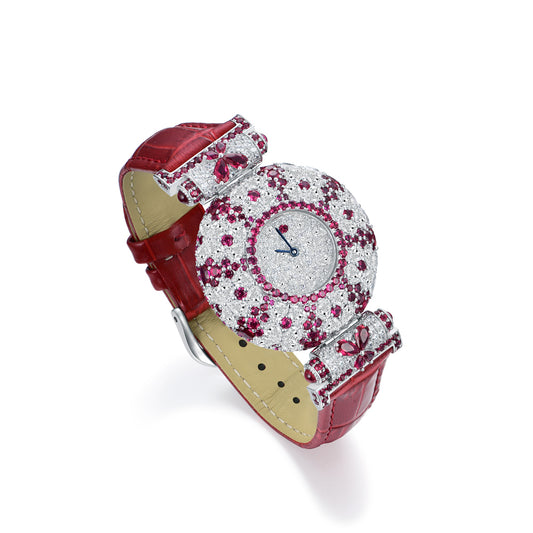 DOWES S925 Silver Luxury High-end Jewelry Watch